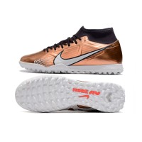 Nike Zoom Mercurial Superfly 9 Generation Academy TF - Metallic Copper/Black