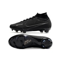 Nike Zoom Mercurial Superfly 9 Blackout Elite FG - All Black