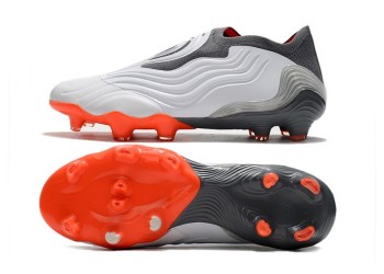 Adidas Copa Sense+ White Spark FG - White/Red/Iron Metal