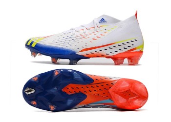 Adidas Predator Edge.1 Al Rihla FG - White/Solar Yellow/Blue