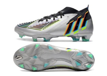 Adidas Predator Edge.1 Beyond Fast FG - Silver Metallic/Black/Green