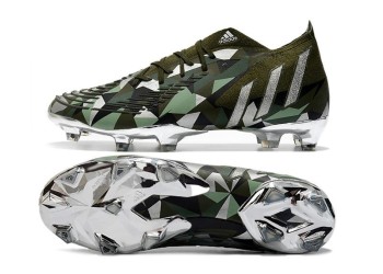 Adidas Predator Edge.1 Swarovski Crystals FG - Focus Olive/Silver/Magic Lime