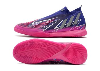 Adidas Predator Edge.1 Champions Code IC - Purple/Silver Metallic/Pink
