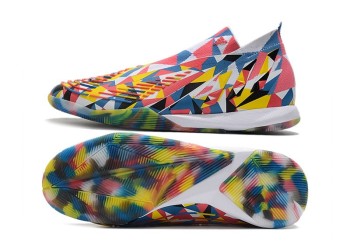 Adidas Predator Edge.1 Geometric IC - Blue/Yellow/Solar Red
