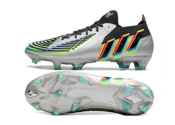 Adidas Predator Edge.1 Beyond Fast Low FG - Silver Metallic/Black/Green
