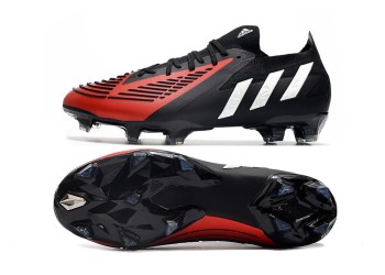 Adidas Predator Edge.1 Classic Low FG - Black/Red/White