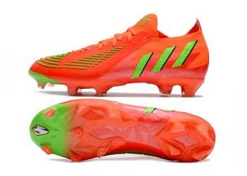 Adidas Predator Edge.1 Game Data Low FG - Solar Red/Green/Black