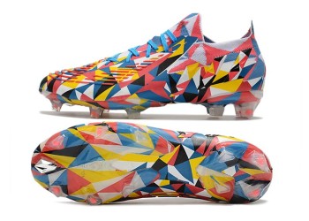 Adidas Predator Edge.1 Geometric Low FG - Blue/Yellow/Solar Red