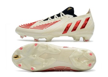 Adidas Predator Edge.1 Showdown Low FG - White/Vivid Red/Gold Metallic