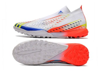 Adidas Predator Edge.1 Al Rihla TF - White/Solar Yellow/Blue