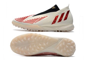 Adidas Predator Edge.1 Showdown TF - White/Vivid Red/Gold Metallic