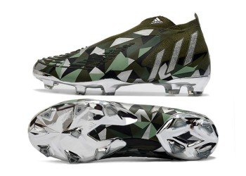 Adidas Predator Edge+ Swarovski Crystals FG - Focus Olive/Silver/Magic Lime