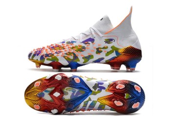 Adidas Predator Freak.1 Paul Pogba FG - White/Black/Orange
