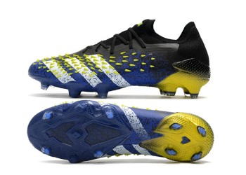 Adidas Predator Freak.1 Superlative Low FG - Core Black/Blue/Yellow