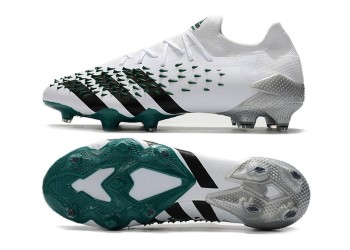 Adidas Predator Freak.1 EQT Low FG - White/Black/Green