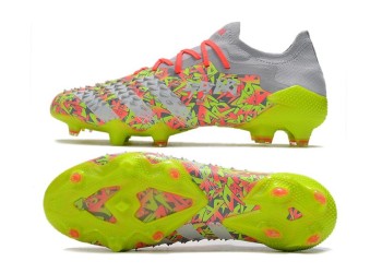 Adidas Predator Freak.1 Numbers Up Low FG - Grey/White/Solar Yellow