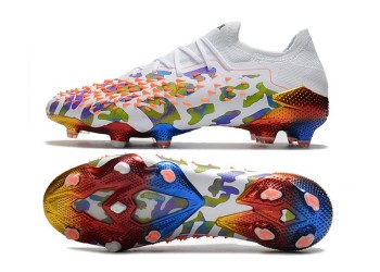 Adidas Predator Freak.1 Paul Pogba Low FG - White/Black/Orange