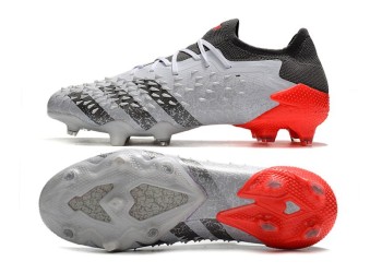 Adidas Predator Freak.1 WhiteSpark Low FG - Footwear White/Solar Red