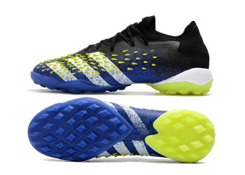 Adidas Predator Freak.1 Superlative Low TF - Core Black/Blue/Yellow
