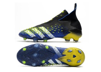 Adidas Predator Freak+ Superlative FG - Core Black/Blue/Yellow