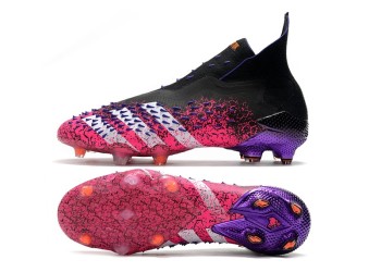 Adidas Predator Freak+ Demonskin FG - Black/Shock Pink