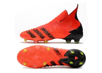 Adidas Predator Freak+ Meteorite FG - Red/Black/Solar Red