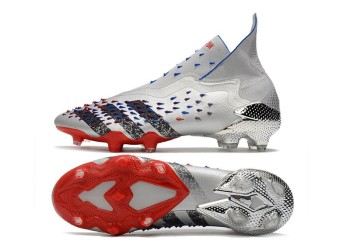 Adidas Predator Freak+ Showpiece FG - Silver/Black/ Red/Blue