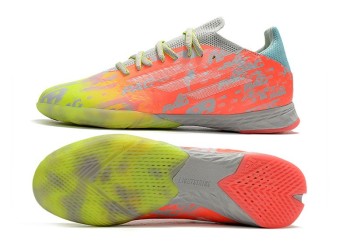 Adidas X SpeedFlow.1 NumbersUp IC - White/Yellow/Multicolor