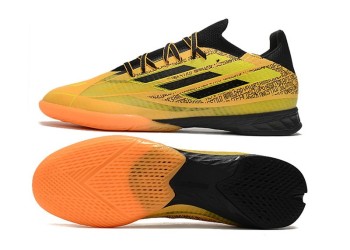 Adidas X SpeedFlow.1 Messi Mi Historia IC - Gold/Black/Yellow