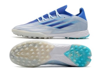Adidas X SpeedFlow.1 Diamond Edge TF - White/Blue