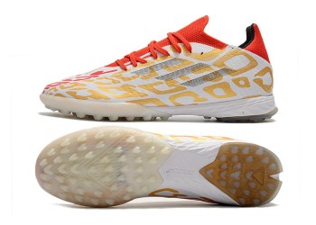 Adidas X SpeedFlow.1 Mo Salah TF - Gold/Red/White