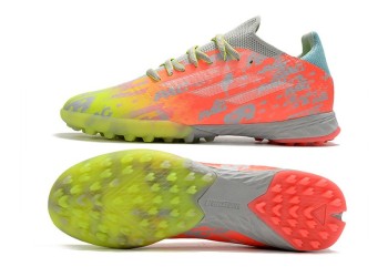 Adidas X SpeedFlow.1 Numbersup TF - White/Yellow/Multicolor