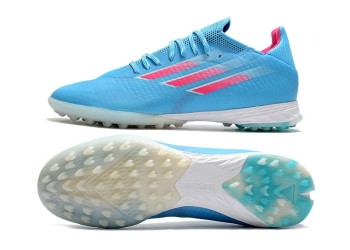 Adidas X SpeedFlow.1 Sapphire Edge TF - Sky Blue/Pink