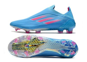 Adidas X SpeedFlow+ Sapphire Edge FG - Sky Blue/Pink
