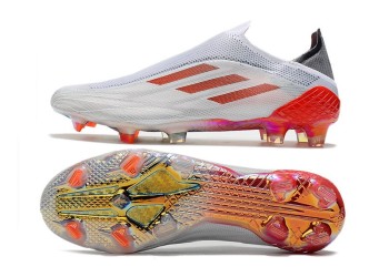 Adidas X SpeedFlow+ White Spark FG - White/Iron Metal/Red