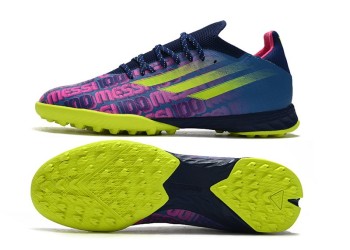 Adidas X SpeedFlow.1 Messi Unparalleled TF - Blue/Pink/Yellow