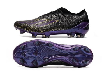 Adidas X Speedportal.1 Black Panther FG - Black/Purple/Gold