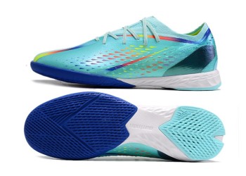 Adidas X Speedportal.1 Al Rihla IC - Clear Aqua/Red/Blue