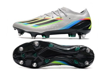 Adidas X SpeedPortal.1 Beyond Fast SG - Silver/Black/Yellow