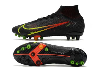 Nike Mercurial Superfly 8 Black x Prism Elite AG - Black/Yellow/Off Noir