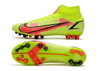 Nike Mercurial Superfly 8 Motivation Elite AG - Volt/Bright Crimson/Black