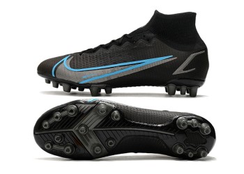 Nike Mercurial Superfly 8 Renew Elite AG - Black/Iron Grey