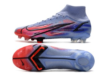 Nike Mercurial Superfly 8 Kylian Mbappe Flames Elite FG - Purple/Red/Black