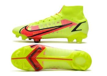 Nike Mercurial Superfly 8 Motivation Elite FG - Volt/Bright Crimson/Black