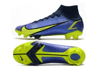 Nike Mercurial Superfly 8 Recharge Elite FG - Blue Void/Volt/Black
