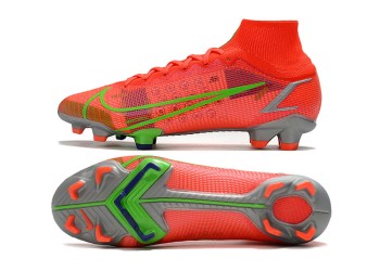 Nike Mercurial Superfly 8 Spectrum Elite FG - Red/Green/Silver