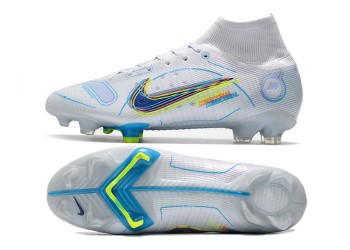 Nike Mercurial Superfly 8 The Progress Elite FG - Football Grey/Blackened Blue