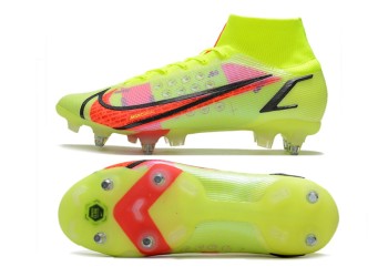 Nike Mercurial Superfly 8 Motivation Elite SG - Volt/Bright Crimson/Black