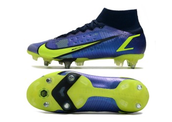 Nike Mercurial Superfly 8 Recharge Elite SG - Blue Void/Volt/Black