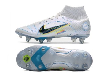 Nike Mercurial Superfly 8 The Progress Elite SG - Football Grey/Blackened Blue